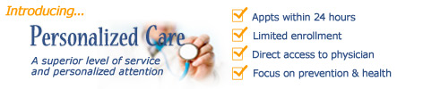 Introducing... Personal Care, A superior level of service and personalized attention
